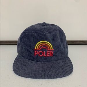 Poler Mountain Rainbow Corduroy Hat/Cap-NWOT